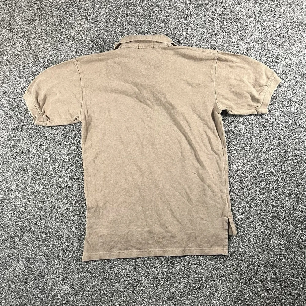 Polo Ralph Lauren Men's Small Beige Classic Pony Short Sleeve Polo Shirt